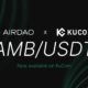 KuCoin lists AirDAO’s $AMB token with a $USDT pair