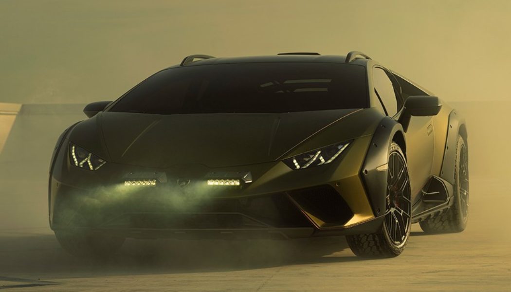 Lamborghini’s Huracán Sterrato Is a Bonkers V10 All-Terrain Supercar