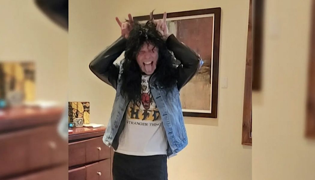 Metallica’s James Hetfield Dressed Up as Stranger Things’ Eddie Munson for Halloween