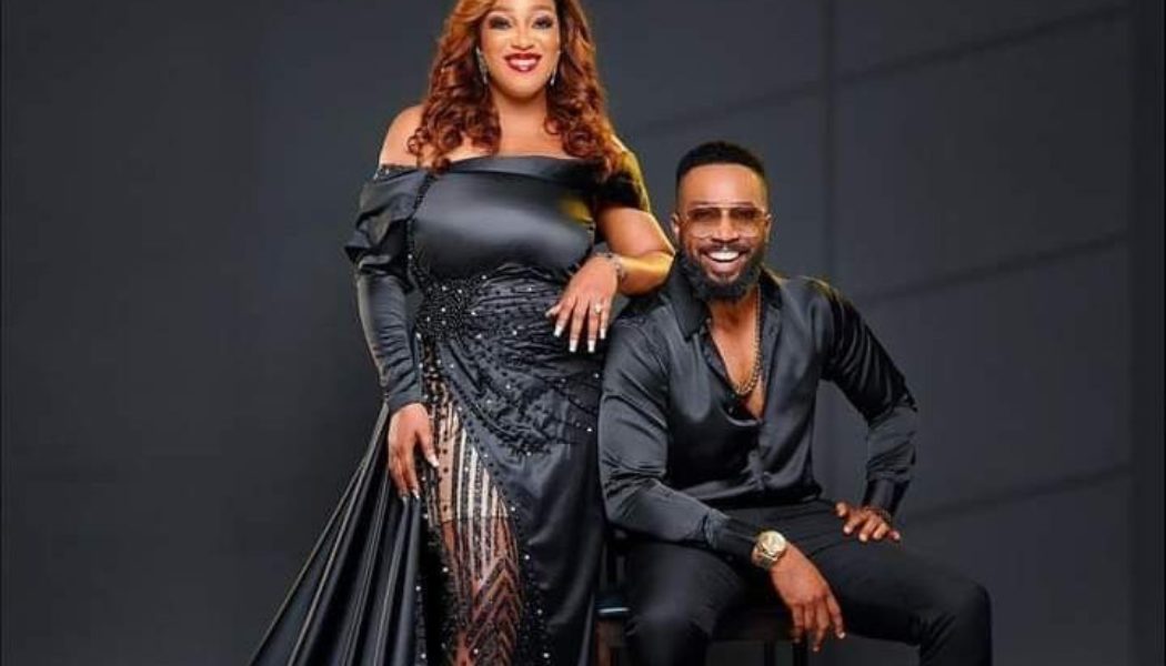 Nollywood couple, Peggy Ovire, Frederick Leonard, Share Pre-wedding Photo