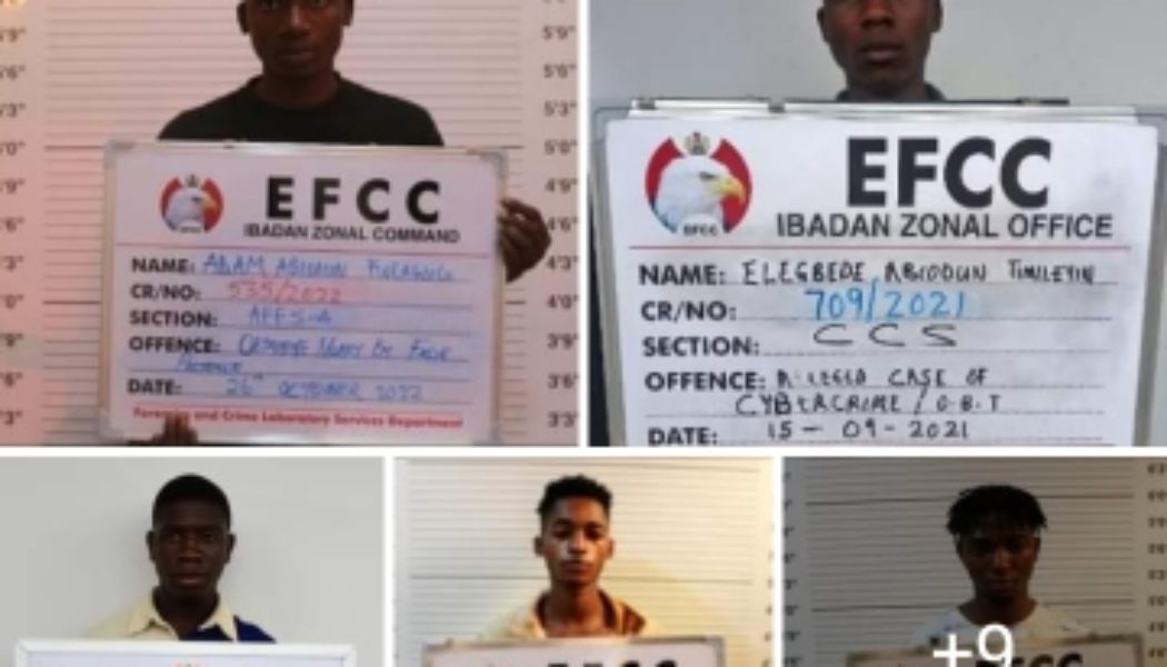 Oyo Court Convicts 13 Internet Fraudsters in Ibadan