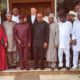 PHOTO: Peter Obi and team arrived Port Harcourt to commission new flyover