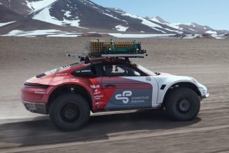 Porsche 911 Prototype Scales Highest Volcano In the World