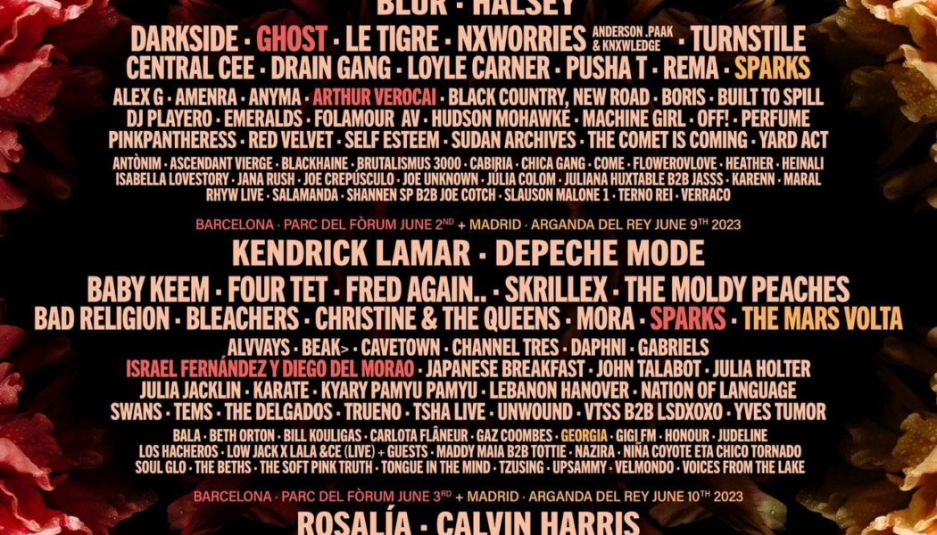 Primavera 2023 Lineup: Blur, Kendrick Lamar, Depeche Mode, and More