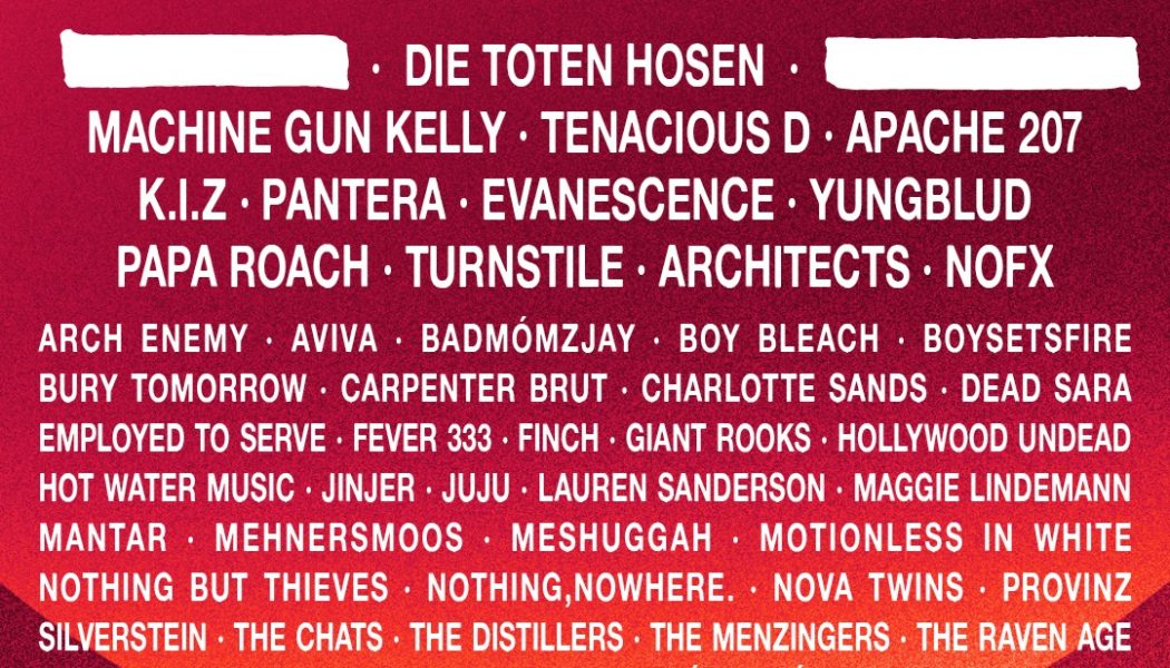 Rock am Ring and Rock im Park 2023 Lineups: Pantera, Turnstile, Tenacious D, Evanescence, and More