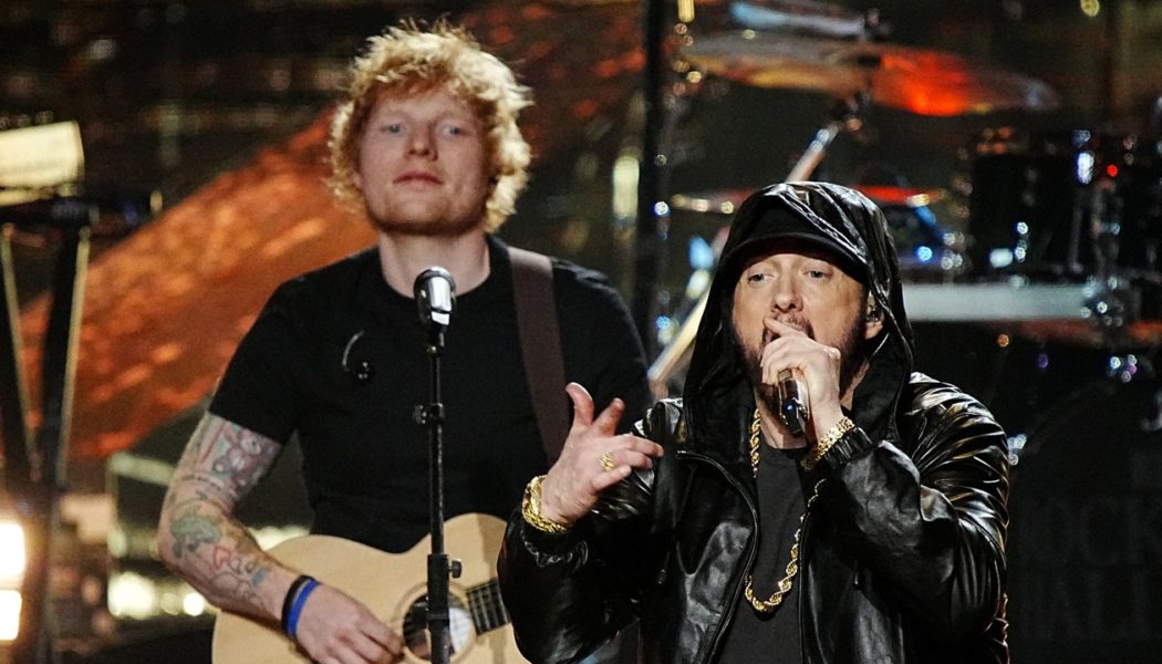 Rock Hall 2022: Watch Eminem Perform “Stan” With Ed Sheeran