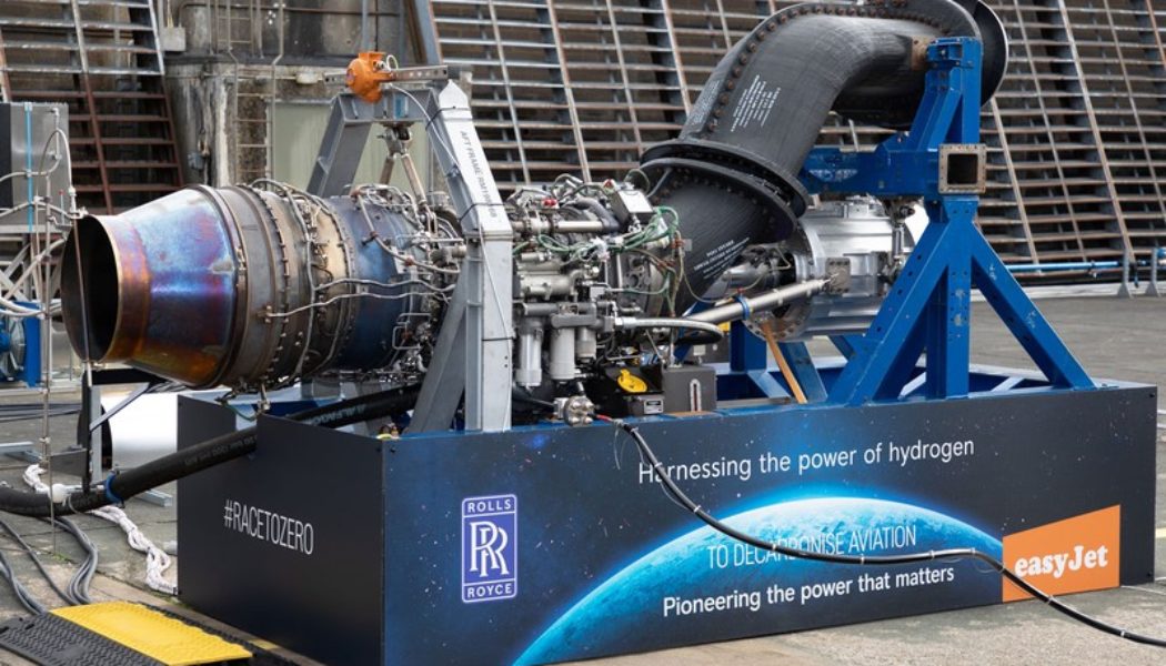 Rolls-Royce Unveils World’s First Aero Engine Running on Hydrogen