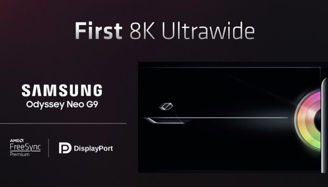 Samsung is building an ‘8K’ ultrawide monitor to succeed its massive Odyssey Neo G9