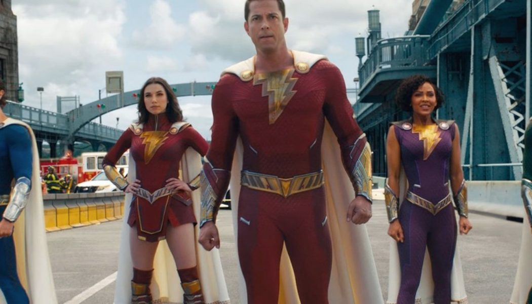 ‘Shazam! Fury of the Gods’ Director Shares Behind-the-Scenes Look To Confirm Production Wrap