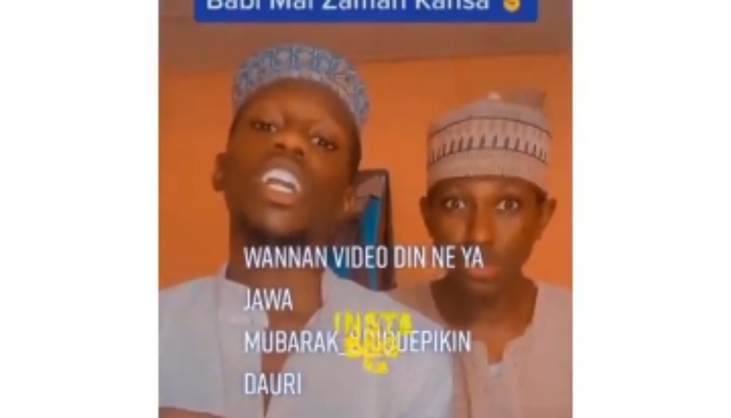 Skitmakers Mubarak and Nazifi remanded for ‘defaming’ Gov. Ganduje of Kano State