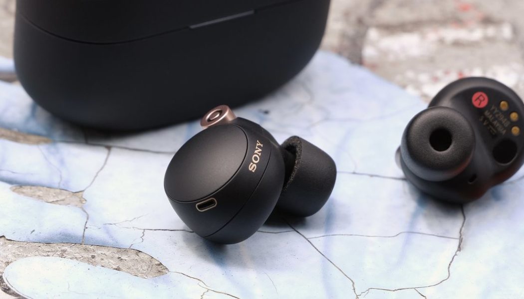 Sony’s noise-canceling WF-1000XM4 earbuds are on sale for $100 off