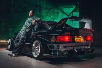 Take a First Look at A$AP Rocky’s Real-Life ‘Need for Speed’ Mercedes-Benz 190E