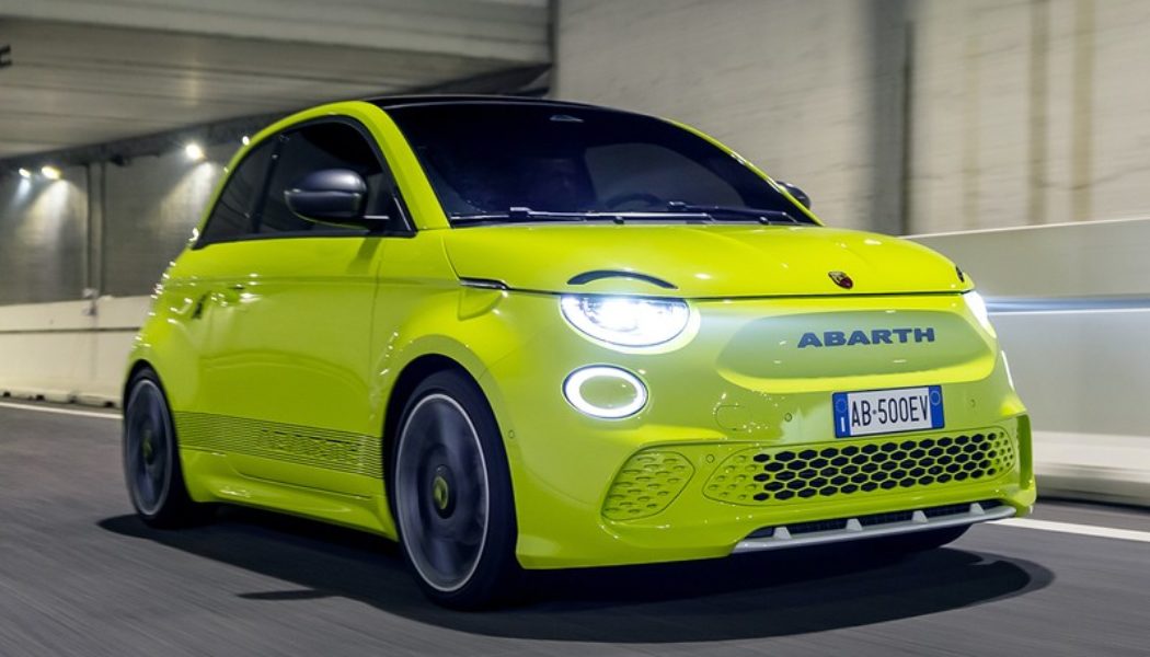 The Abarth 500e Is One Angry Little Electric Hot Hatch