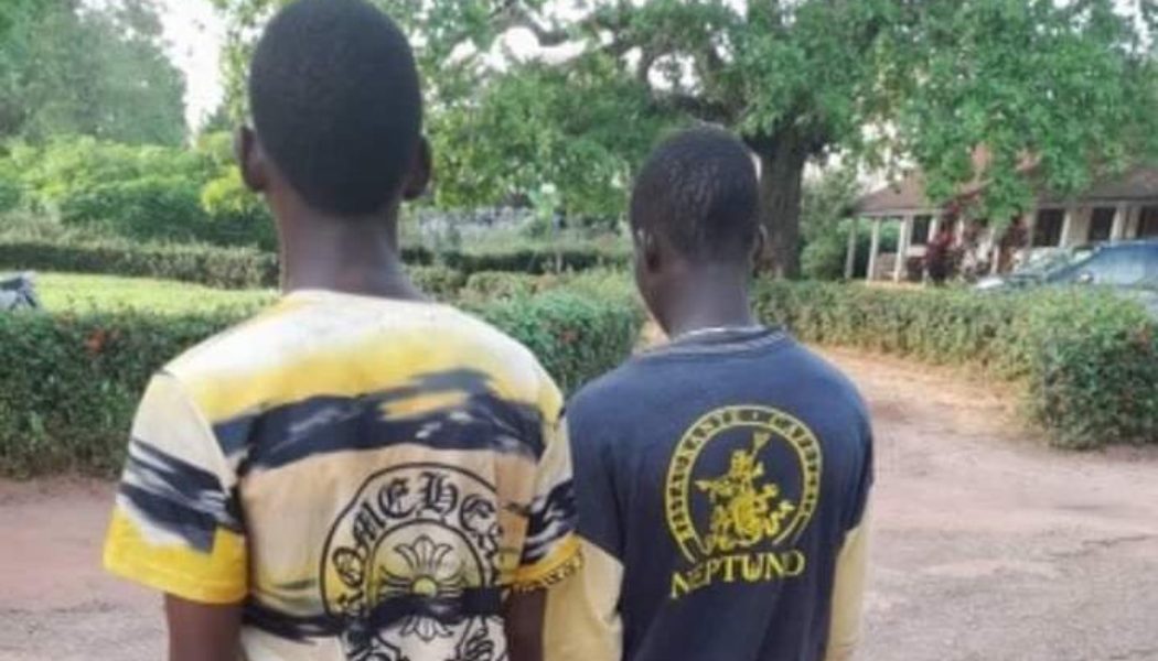 Two Teenagers Arrested After The Herbalist They Approached For Money Ritual Reported Them