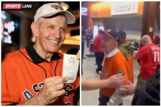 WATCH: ‘Mattress Mack’ Filmed In Foul-Mouthed Altercation With Phillies Fans After Astros Lose Game 3