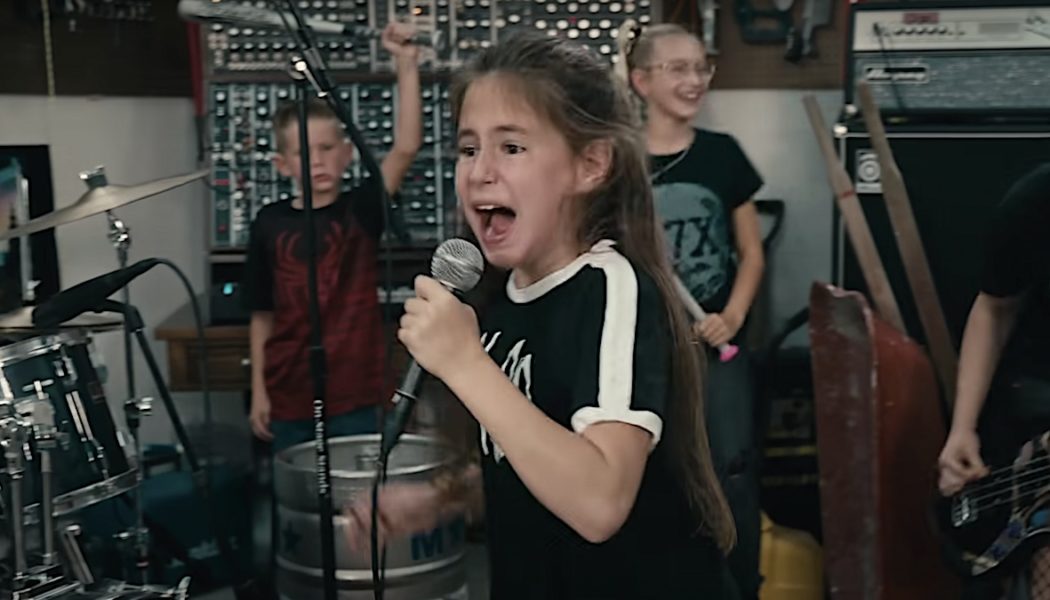 10-Year-Old Girl Fronts Crushing Cover of Slipknot’s “The Heretic Anthem”: Watch