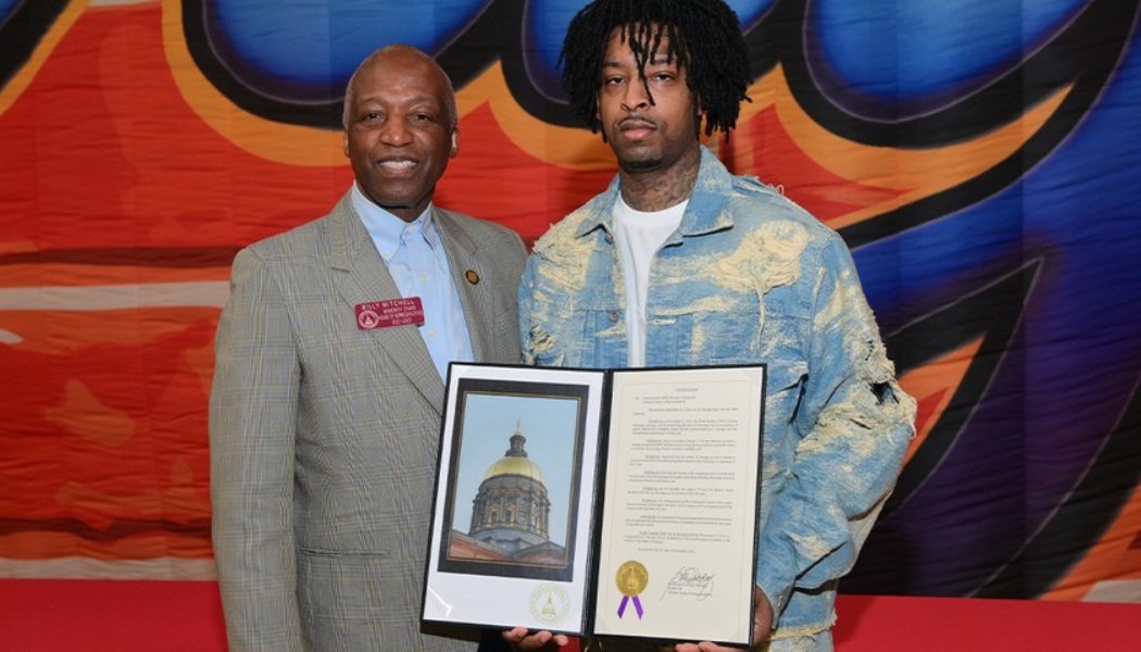 21 Savage Honored With Own Day in Georgia