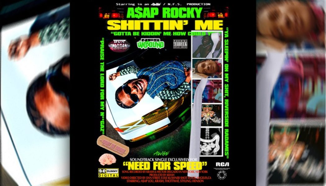 A$AP Rocky Officially Releases “Shittin’ Me”