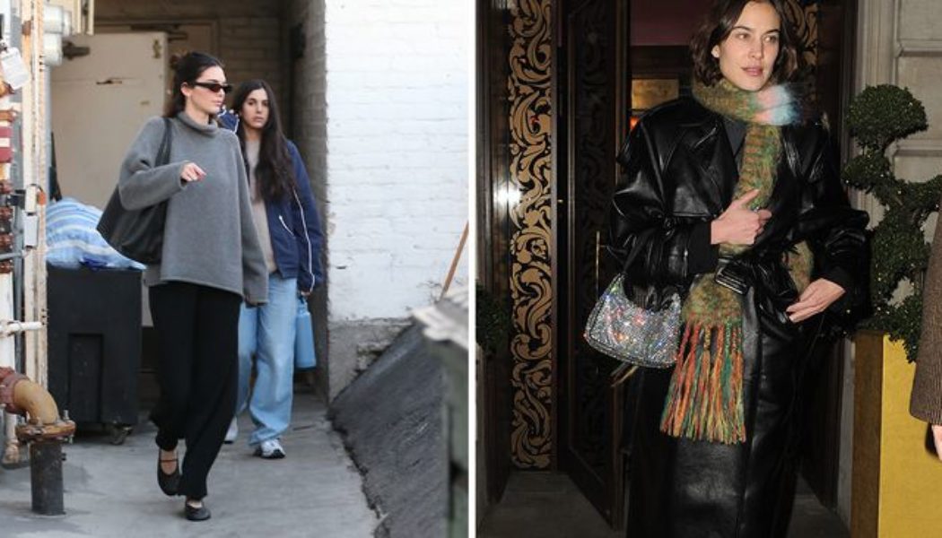 Alexa and Kendall Just Wore the Trouser-and-Ballet-Flat Combo of 2023