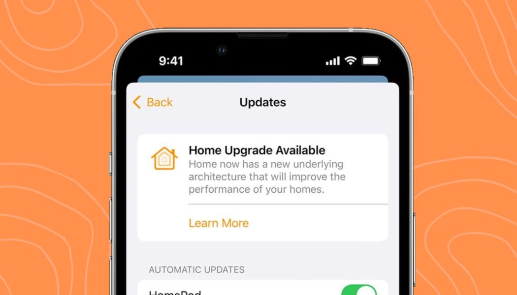 Apple pulls option to upgrade to new HomeKit architecture in iOS 16.2