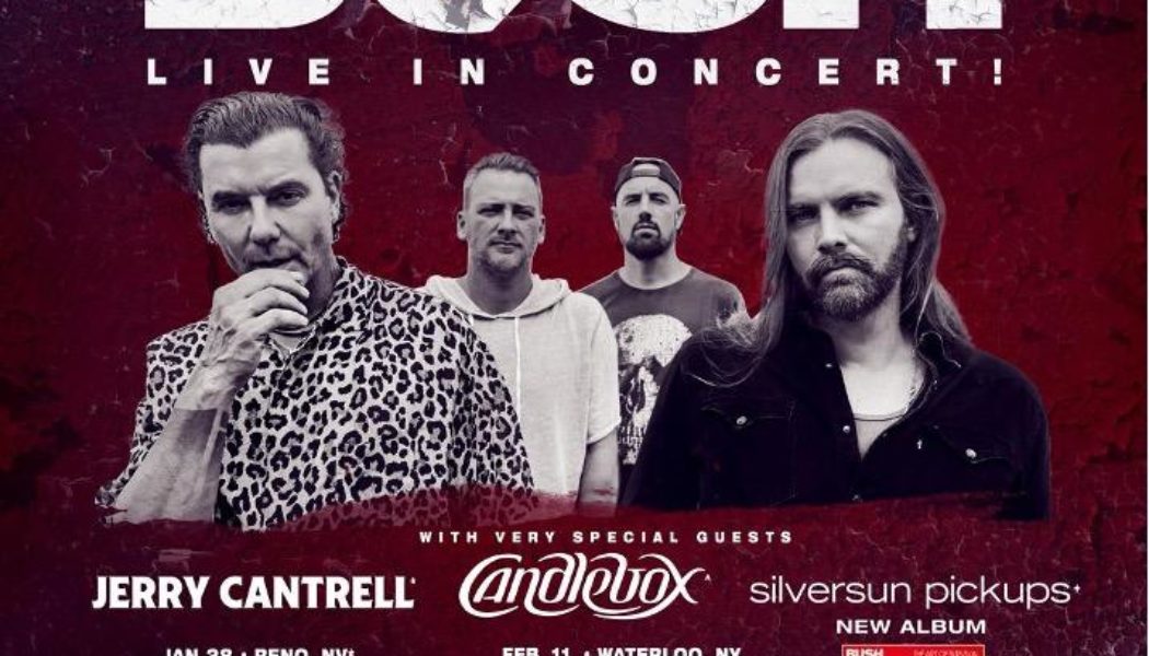 Bush Announce 2023 North American Tour with Select Support from Jerry Cantrell, Candlebox, and Silversun Pickups