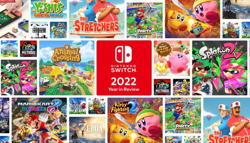 Check Out the Nintendo Switch 2022 Year in Review