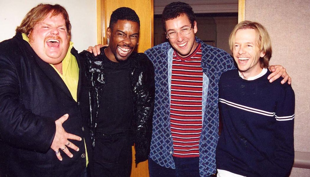 Chris Rock, Adam Sandler, More Celebrate Chris Farley on 25th Anniversary of Death