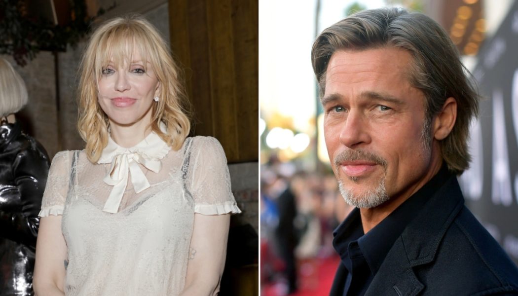 Courtney Love Says Brad Pitt Kept “Stalking” Her About Playing Kurt Cobain