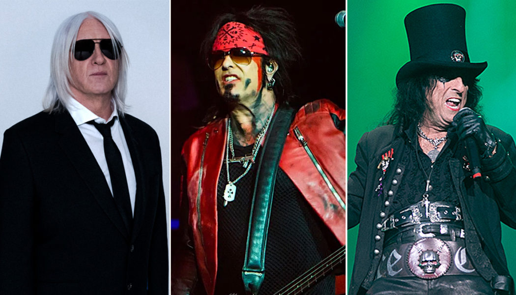 Def Leppard and Mötley Crüe Announce Summer 2023 US Tour Dates with Alice Cooper