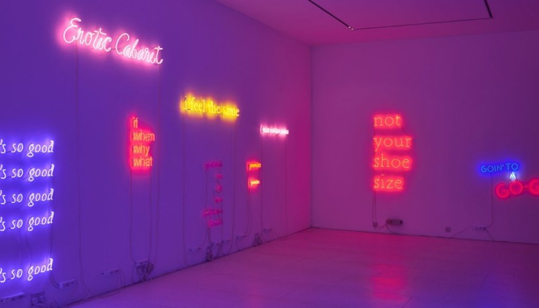 Douglas Gordon Is Displaying His First Exhibition Solely Dedicated to Neon Signage