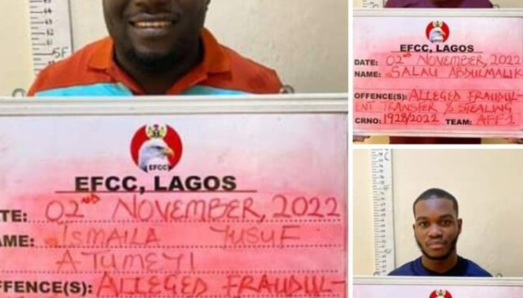 EFCC Arraigns Ex-Union Bank Staff, Two Others for Alleged N1.4bn Fraud in Lagos