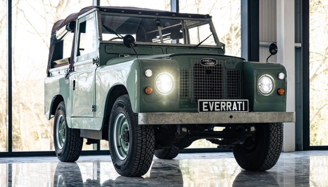 Everrati Transforms Land Rover Models Into EVs