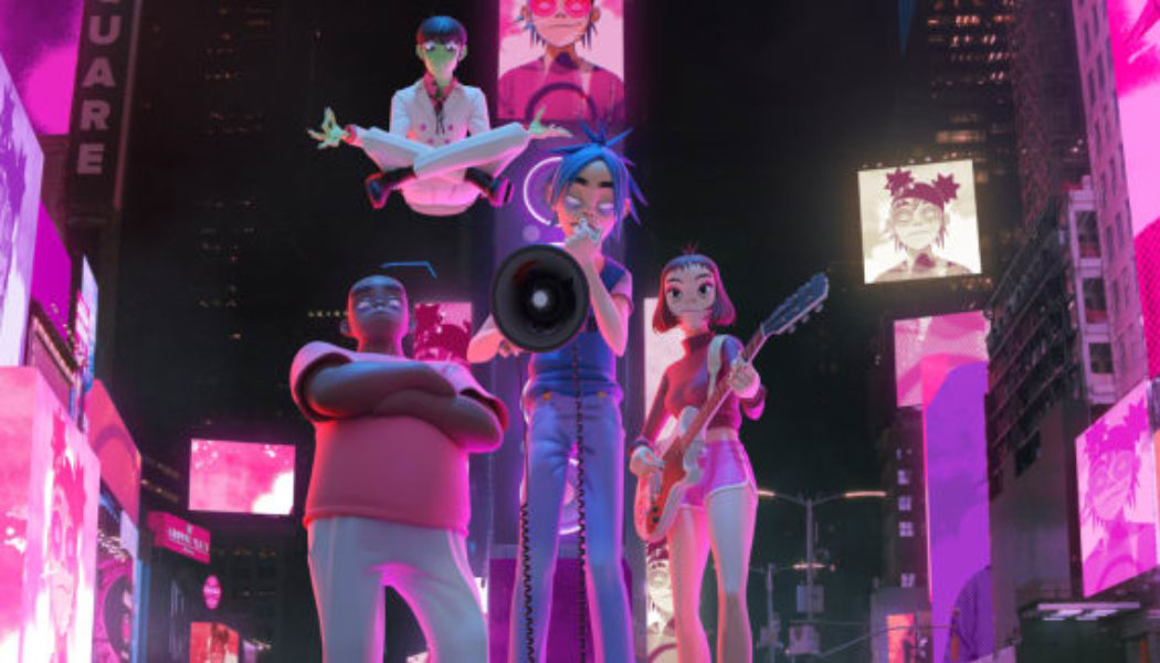 Fans of Gorillaz Descend On NYC and London for Innovative Augmented Reality Performances: Watch