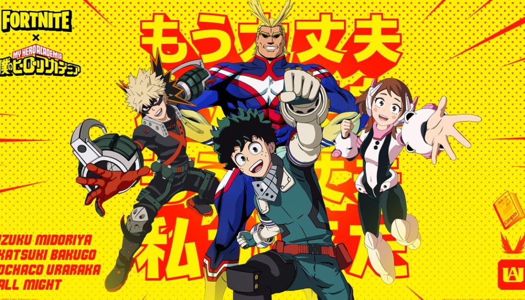 Fortnite just kicked off its latest anime collab with My Hero Academia