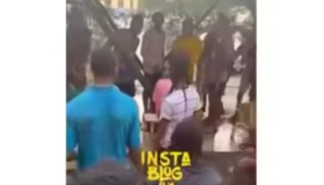 Freshers Ritual: Unical male students harassed a girl who didn’t want to participate