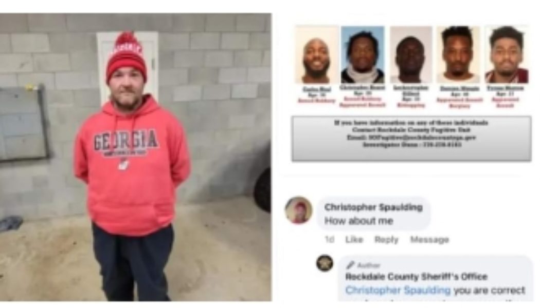 Fugitive gets himself arrested after commenting on ‘most wanted’ post made by police