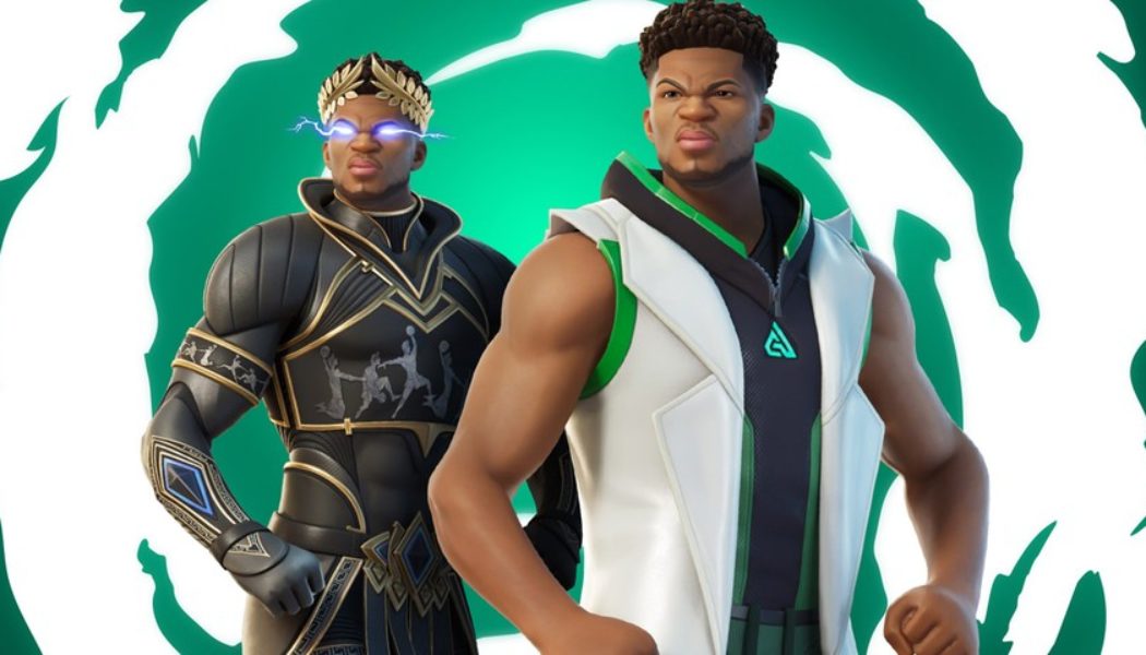 Giannis Antetokounmpo Charges Into the Battlefield in ‘Fortnite’