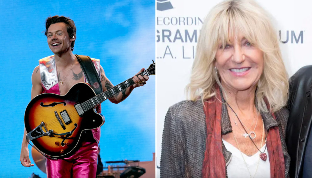 Harry Styles Honors Late Christine McVie with “Songbird” Cover in Chile: Watch