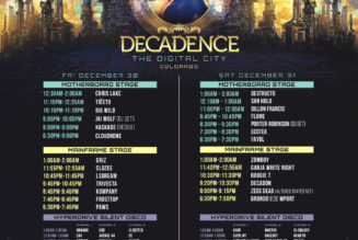 Here Are the Set Times for Decadence NYE 2022