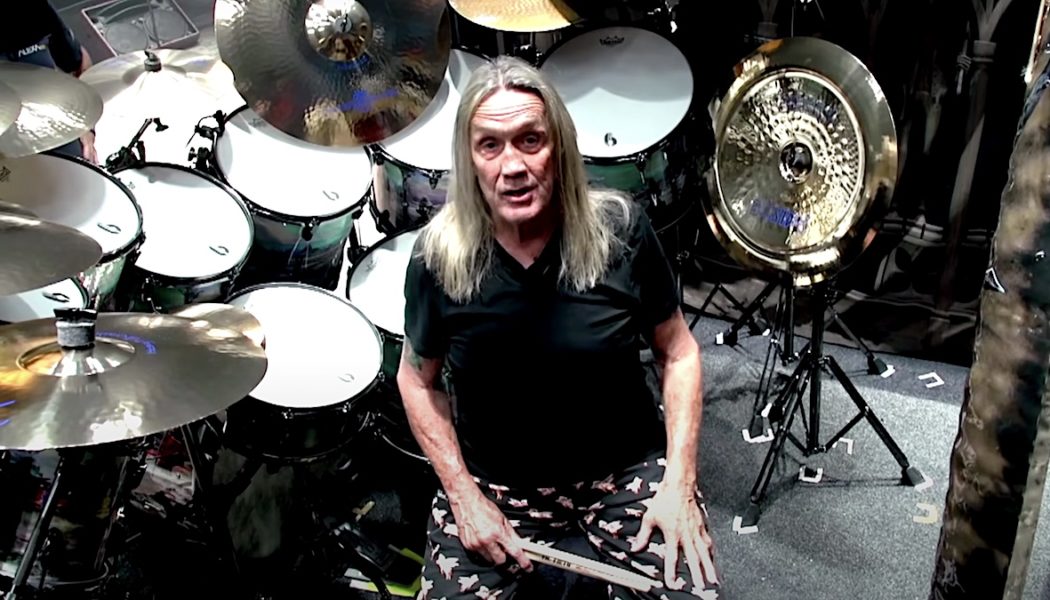 Iron Maiden’s Nicko McBrain Quietly Battled Laryngeal Cancer a Couple Years Ago