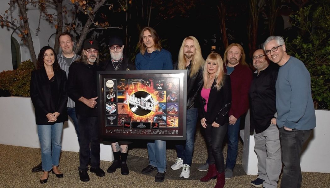 Judas Priest Celebrate 50 Million Album Sales Worldwide