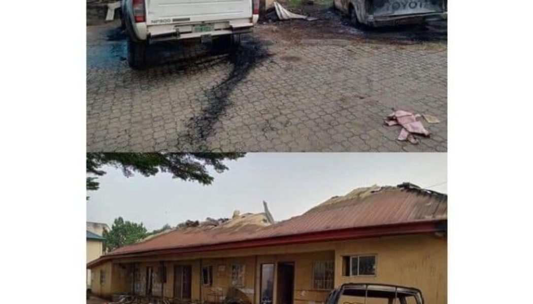 Just In: Three killed as police repel bomb attack on INEC office in Imo