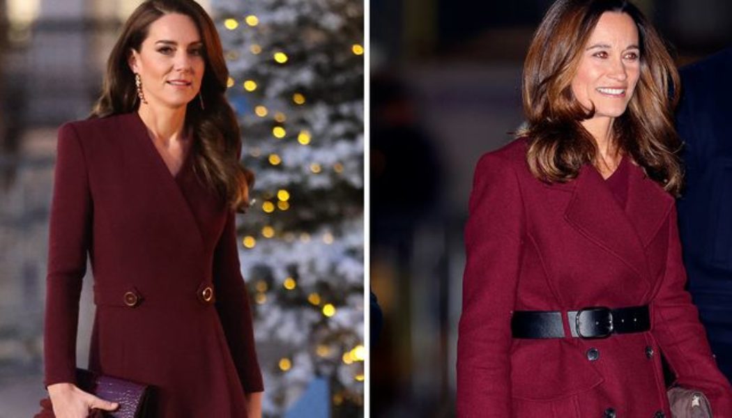 Kate and Pippa Both Wore This Powerful Colour to the Same Event