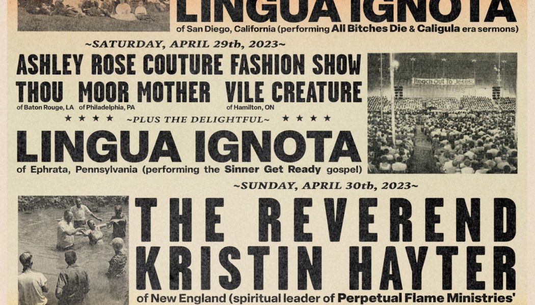 Lingua Ignota and Vile Creature’s KW Campol Launch Chicago Arts Festival