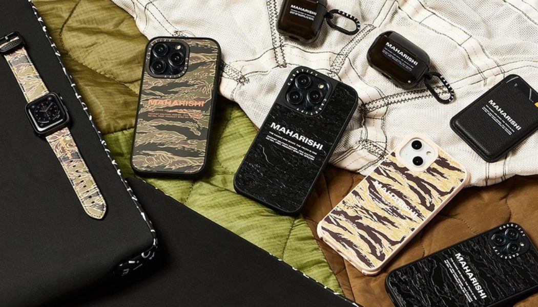 Maharishi’s Tigerstripe Lands On CASETiFY Accessories