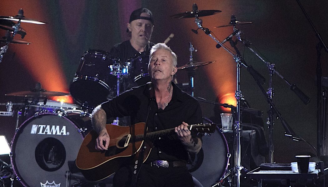 Metallica Play New Single “Lux Æterna,” Perform with St. Vincent at Benefit Show: Recap, Photos and Video