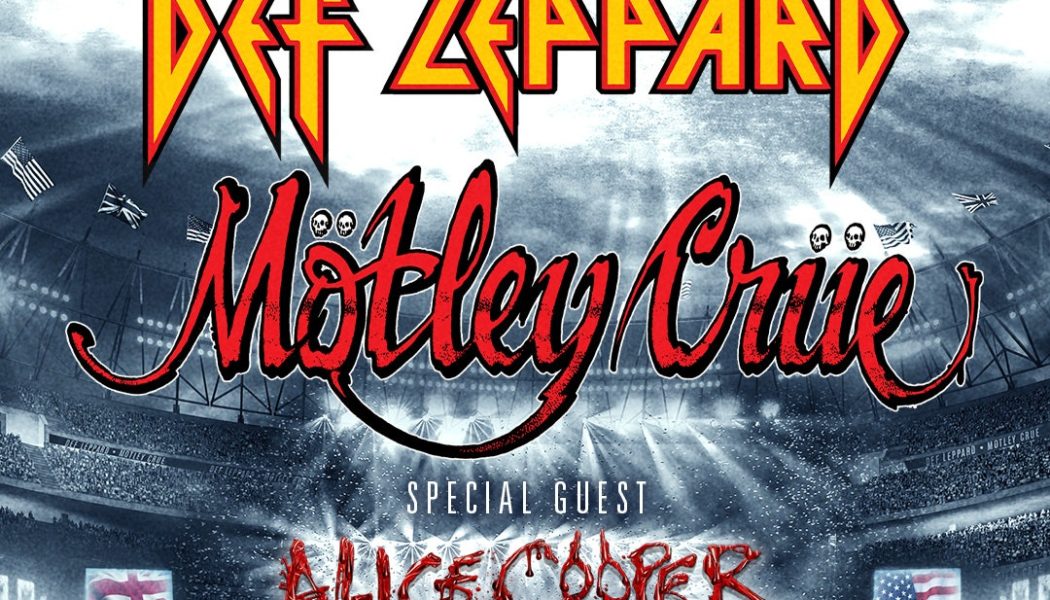 Mötley Crüe, Def Leppard, and Alice Cooper Announce 2023 U.S. Tour Dates