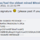 Mysterious Bitcoin miner shows off oldest signature dated Jan. 2009