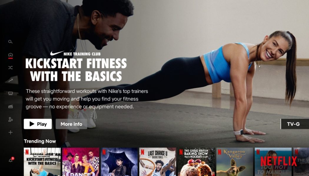 Netflix & Nike Team Up To Stream ‘Nike Training Club’ Classes