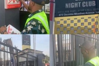 PHOTOS: Lagos Govt Shuts Quilox Club Over Noise Pollution